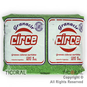 GRANA CIRCE X1 KG VERDE x 1